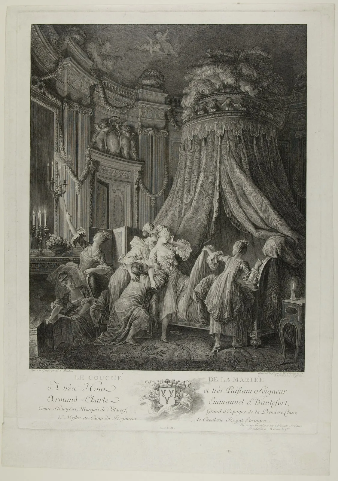 Le Couche de la Mariee (The Marriage Bed)