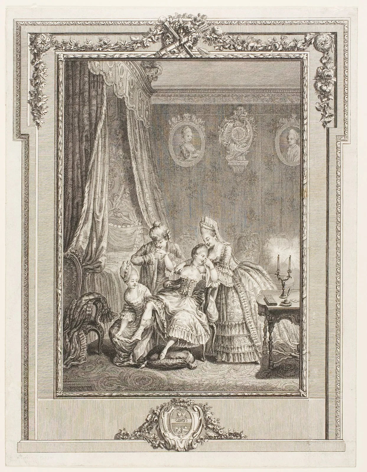 Le Couche de la Mariee (The Marriage Bed)