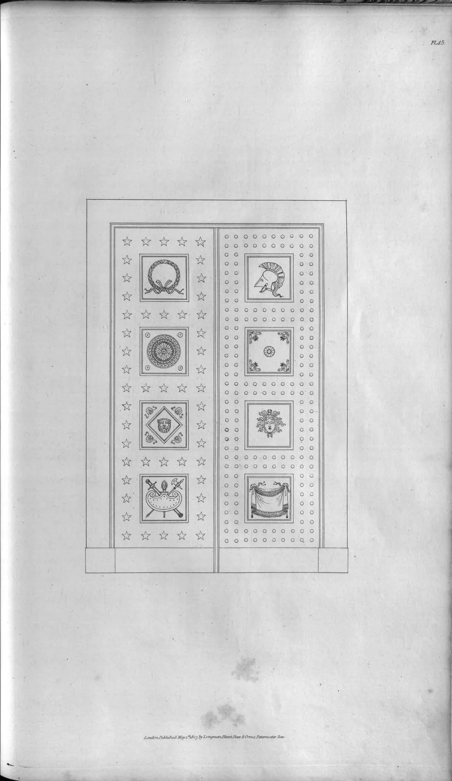 Pair of doors (Household Furniture and Interior Decoration, leaf 143)