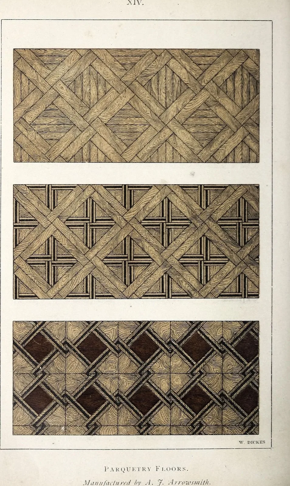 Parquetry Floors (Hints on Household Taste in Furniture, Upholstery, and Other Details, leaf 148)
