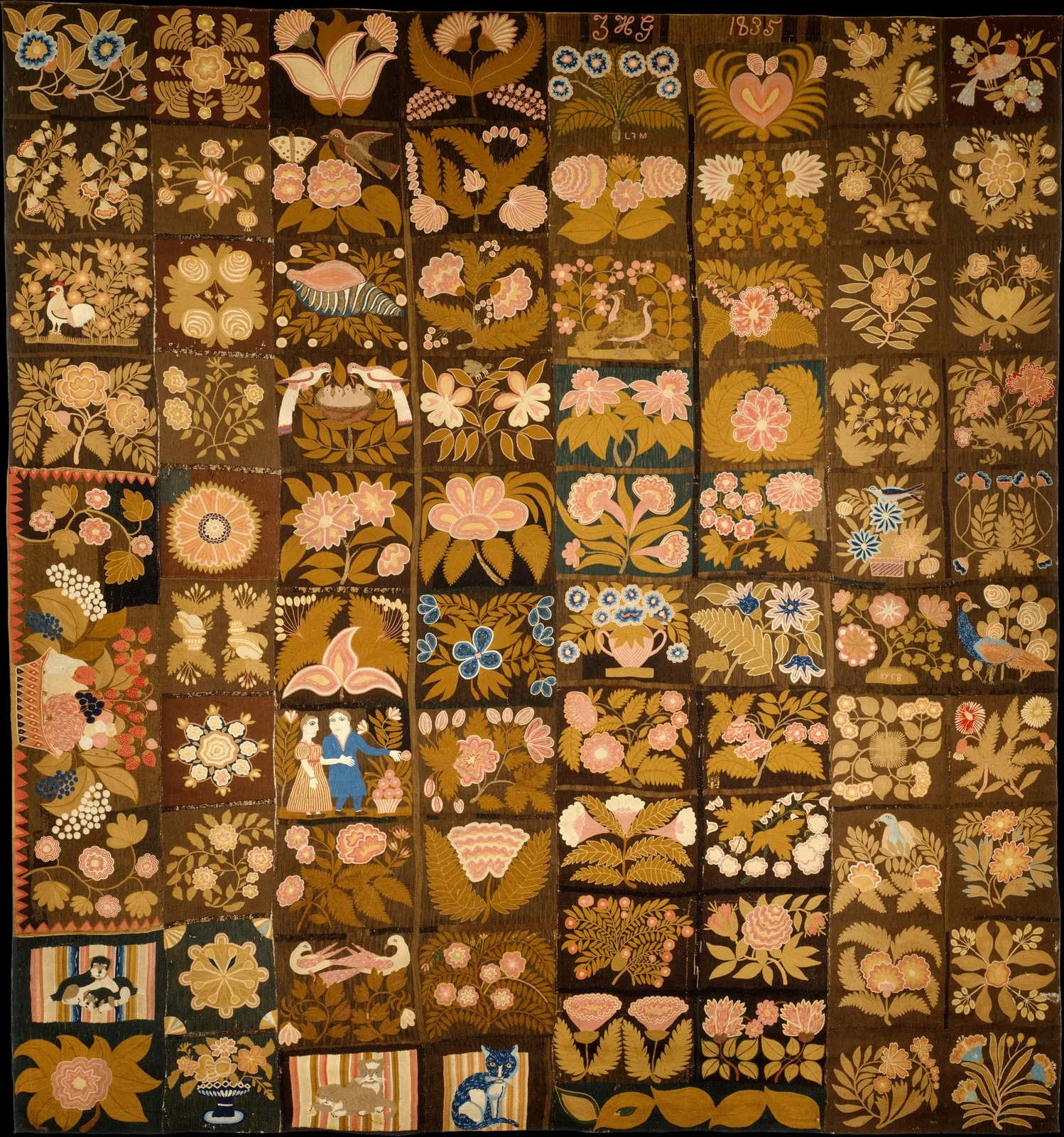 Embroidered Carpet