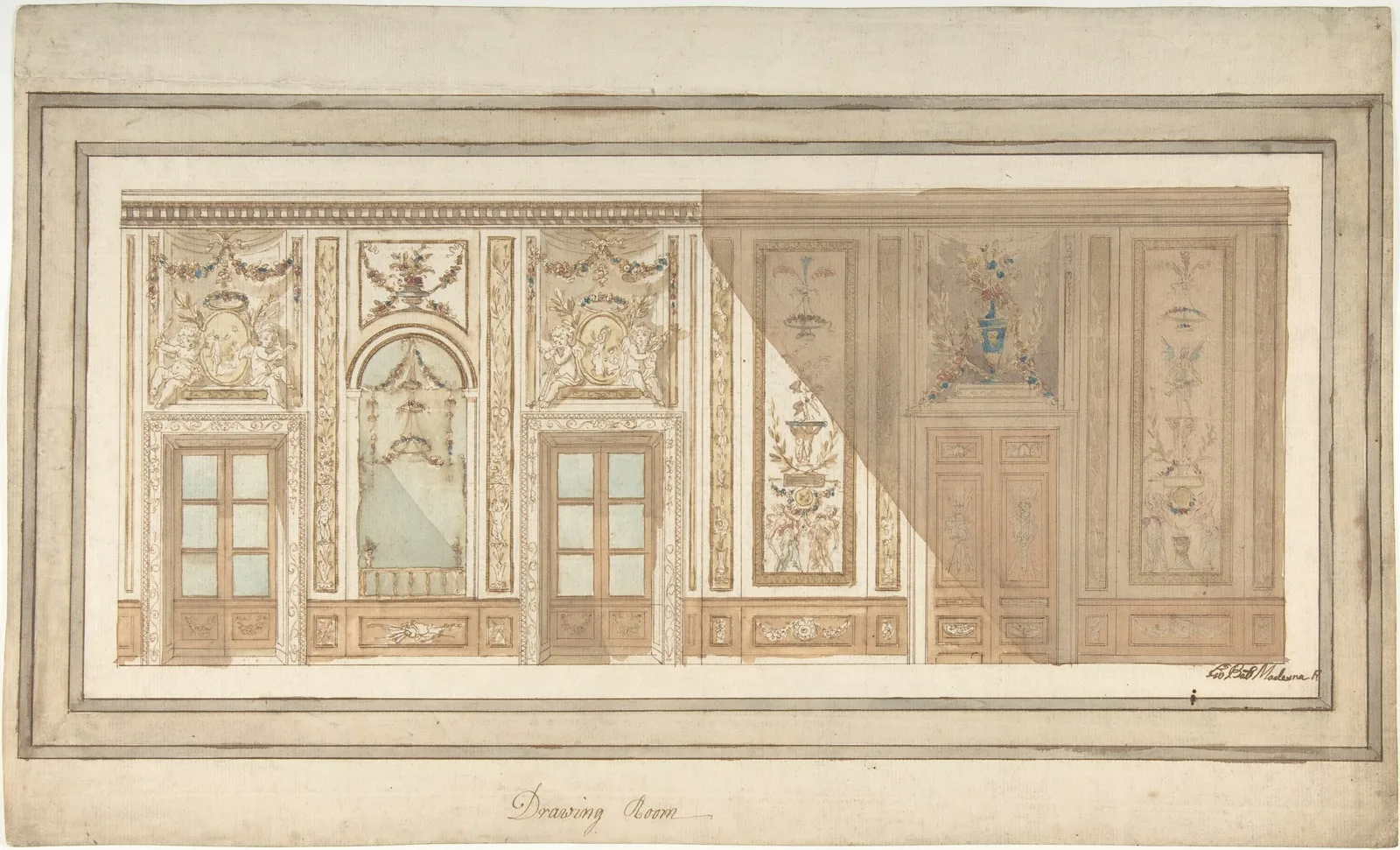 Design for Decoration of a Drawing Room