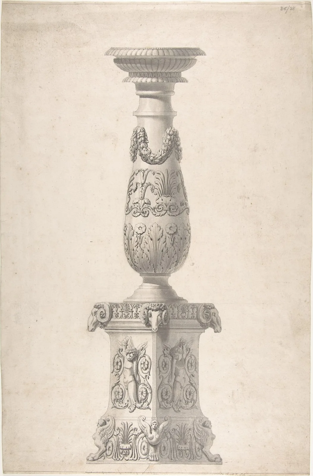 Design for a candelabrum