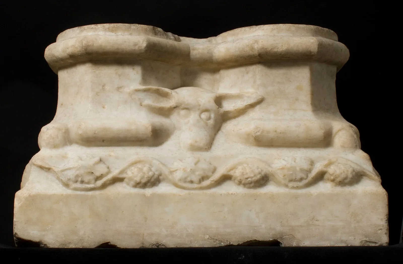Double column base