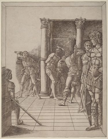 Flagellation of Christ, with the Pavement