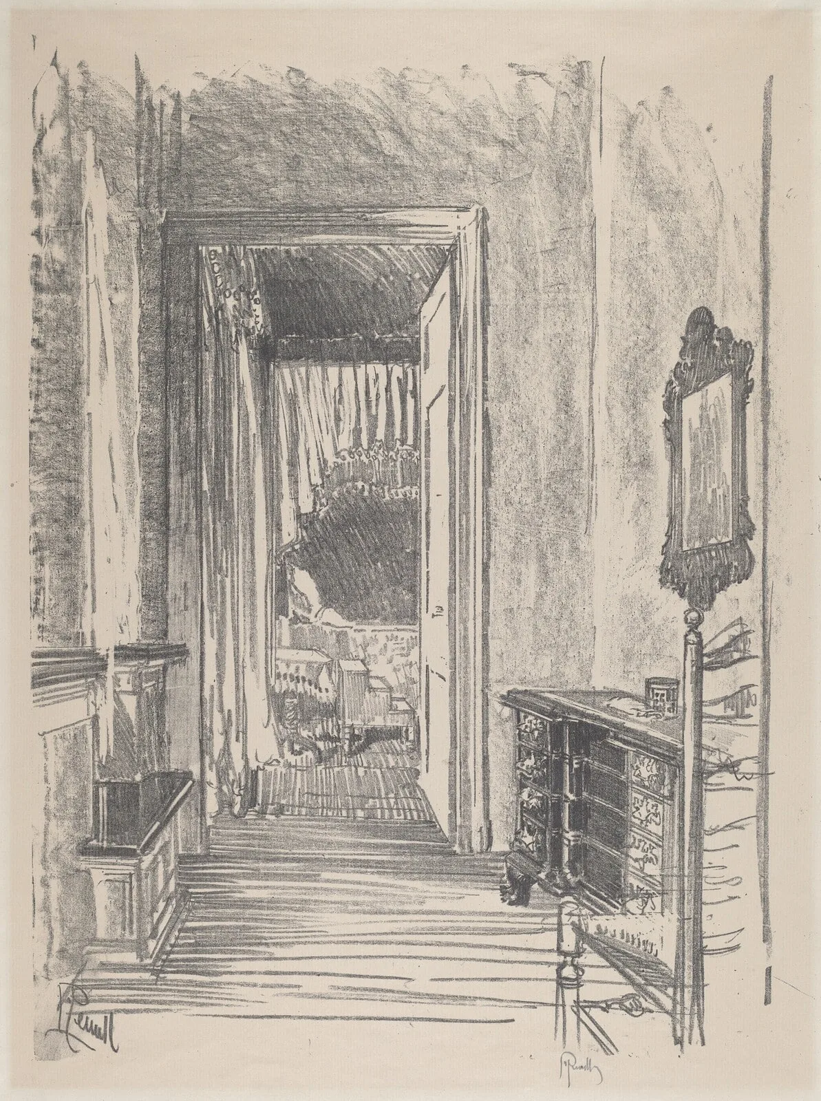Hallway to Bed Room, Stenton