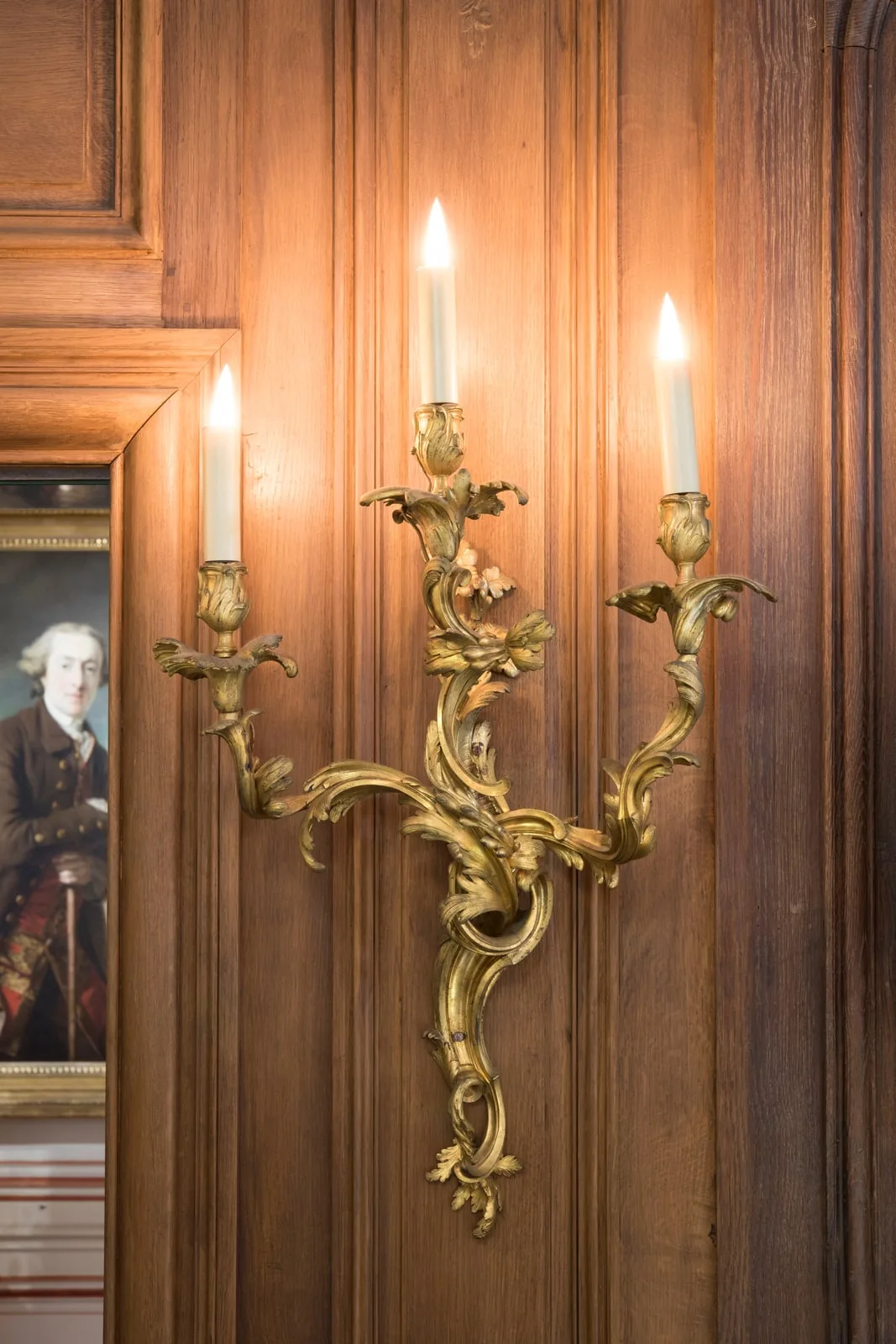 Applique à trois lumières