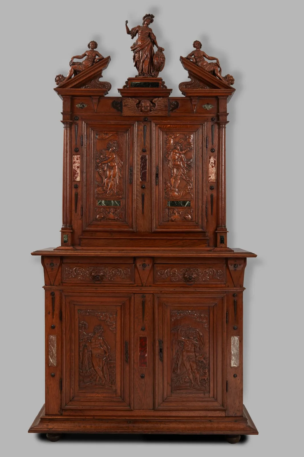 Armoire à deux corps