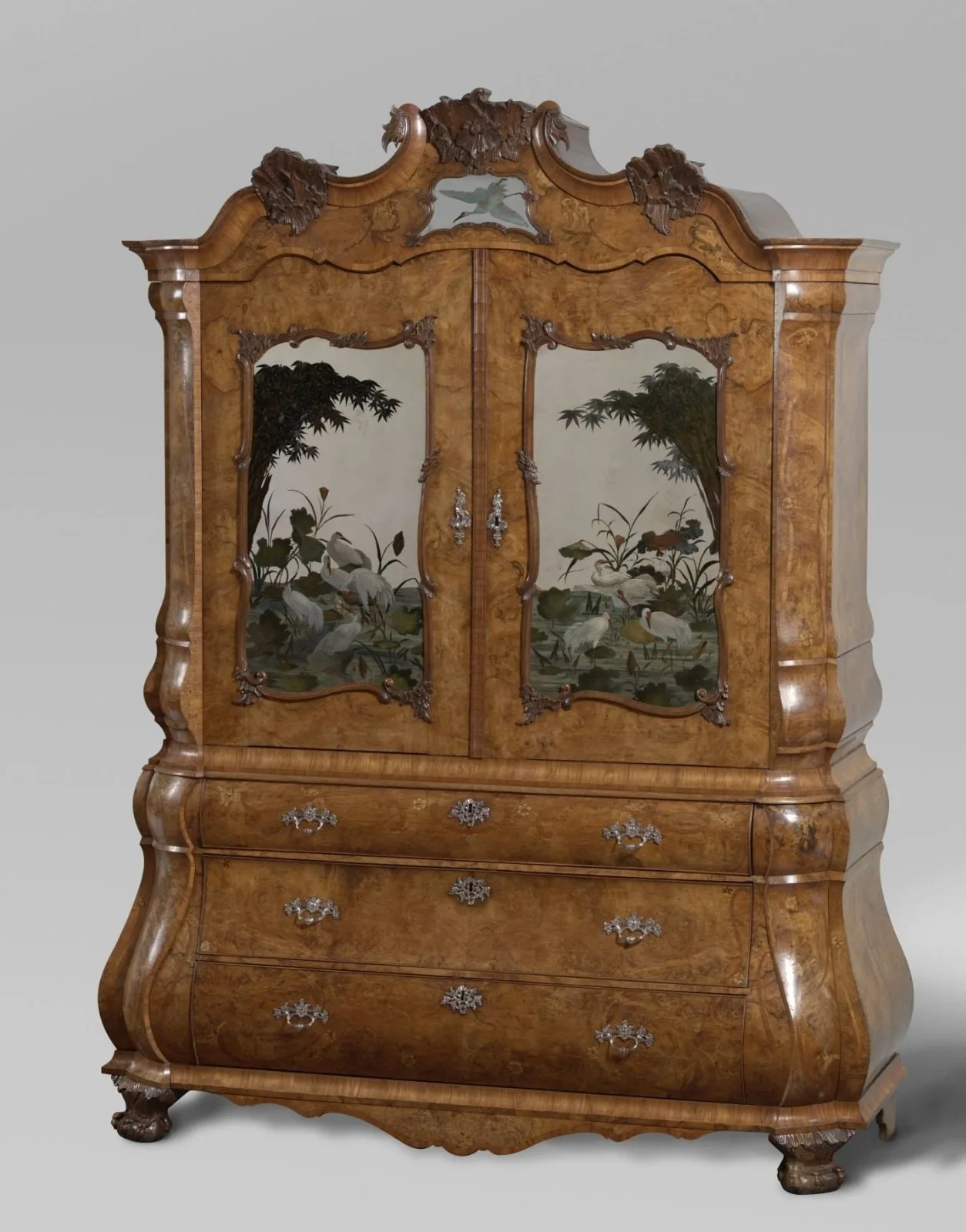 Mirrored cabinet
