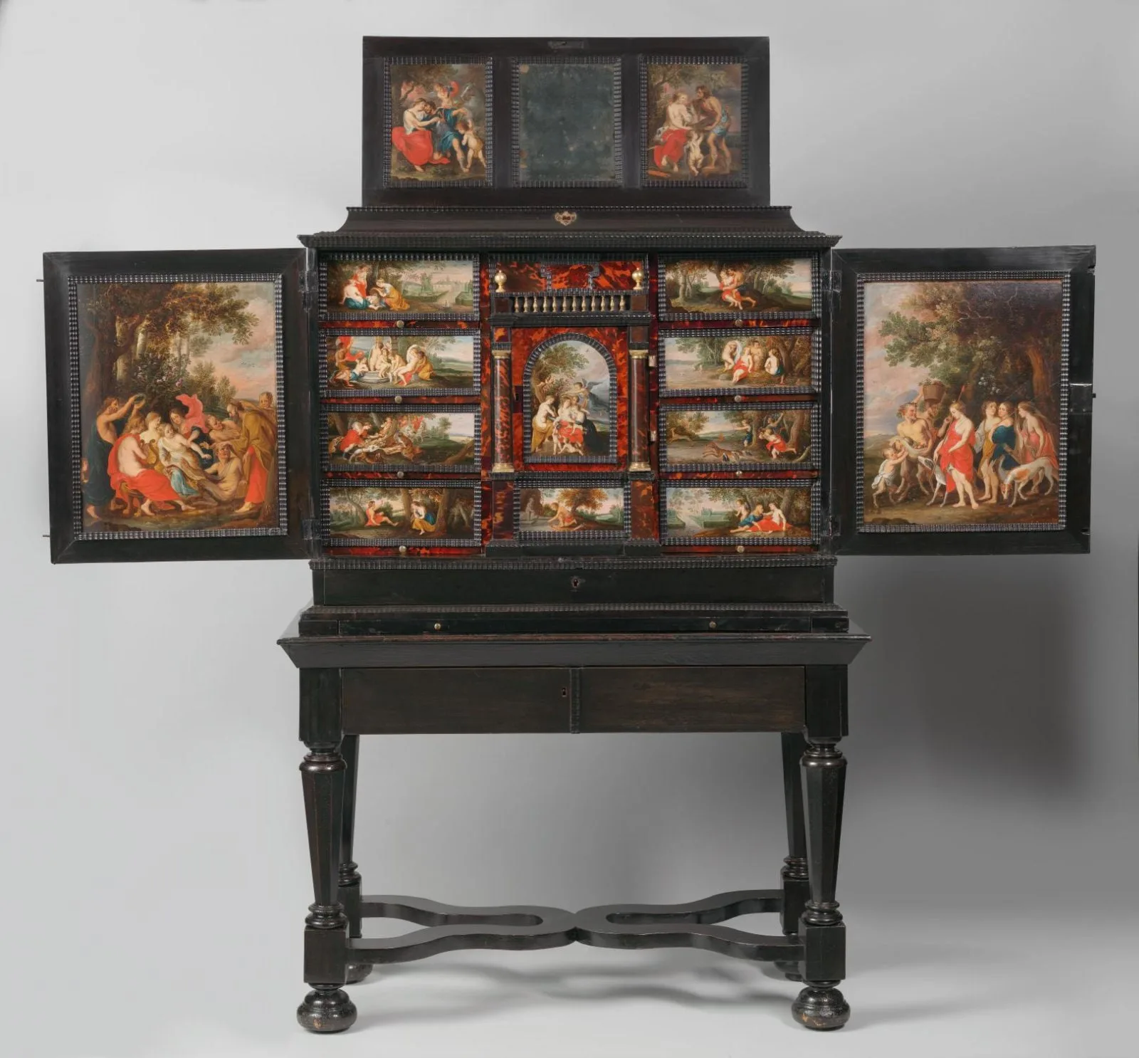 Cabinet Decorated with an Allegory of Peace Surrounded by Mythological Subjects