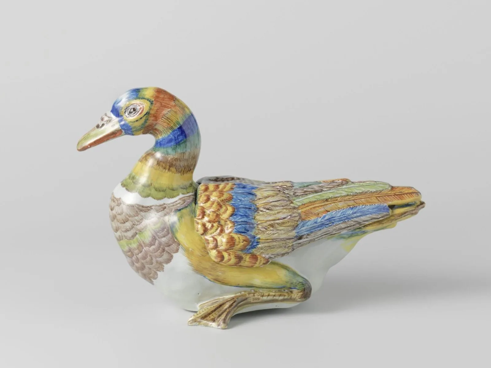 Tureen in the form of a duck