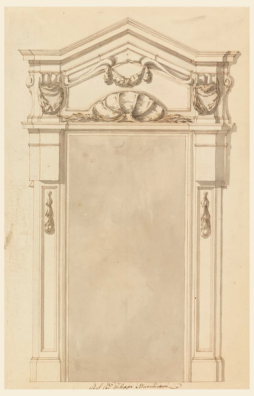 Design for a door case