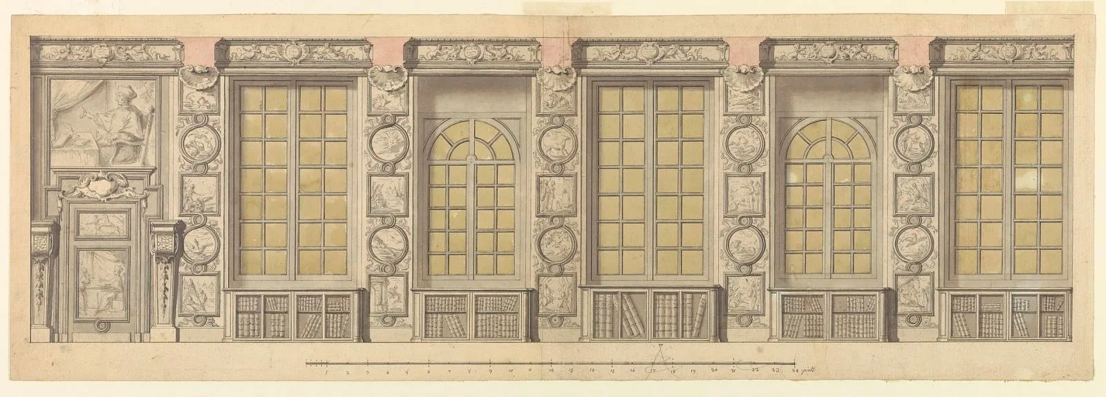 Design for a Library Wall