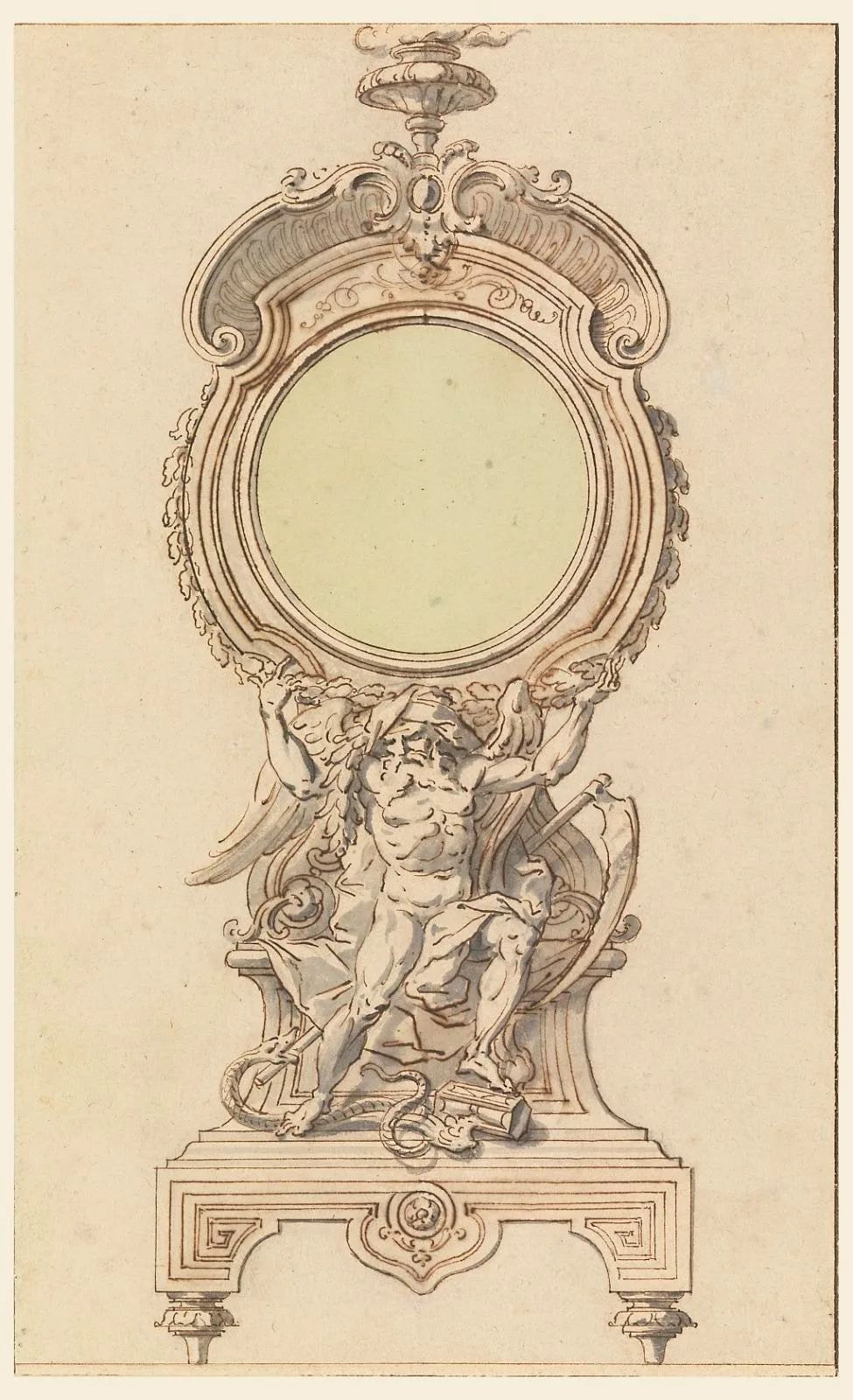 Design for a Clock Case