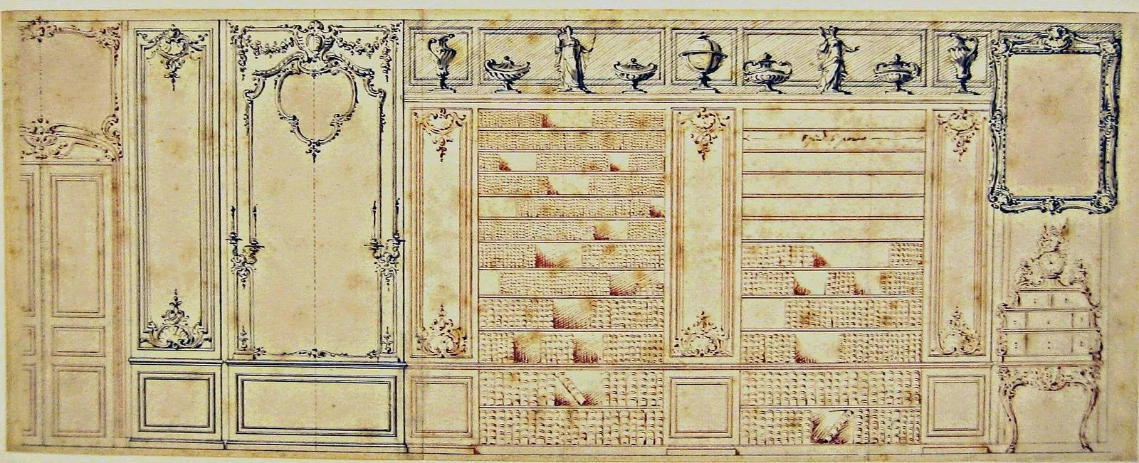 Design for a Library Wall