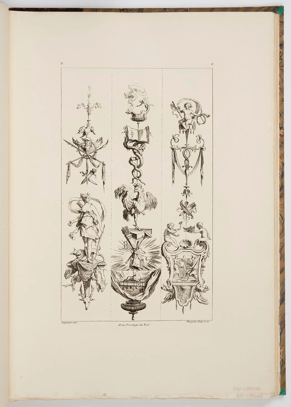 Designs for Vertical Friezes or Pilasters