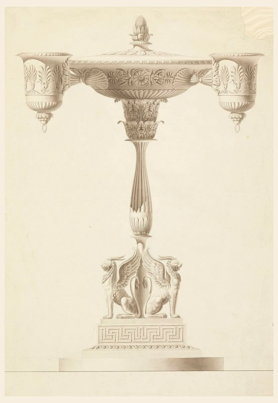 Design for an Oil Lamp