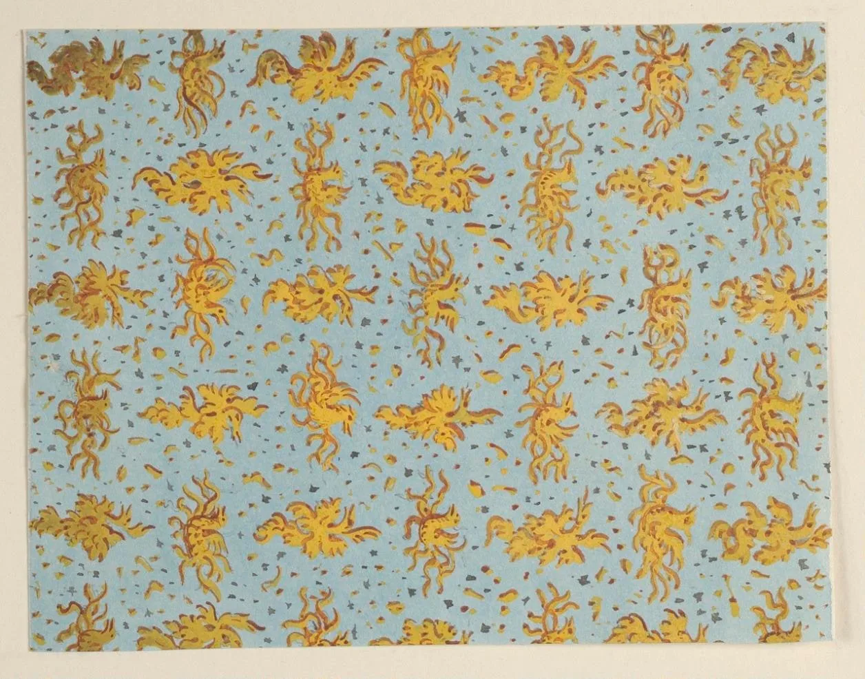 Design for a Carpet, Music Room