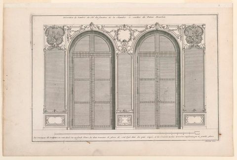 Decoration of the Bedroom in Palais Bourbon