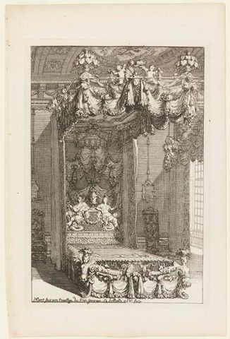 Design for a State Bedchamber, in Second Livre d'Appartements (Second Book on Interiors)