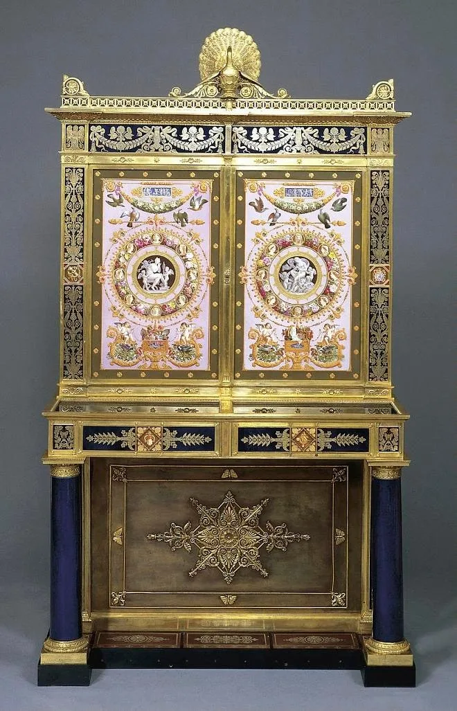 Royal Jewel Cabinet with Sèvres Plaques