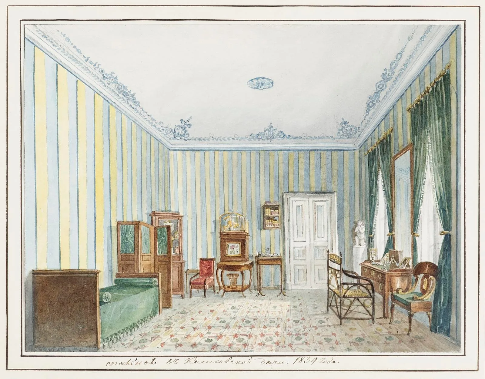Bedroom in a Country Dacha