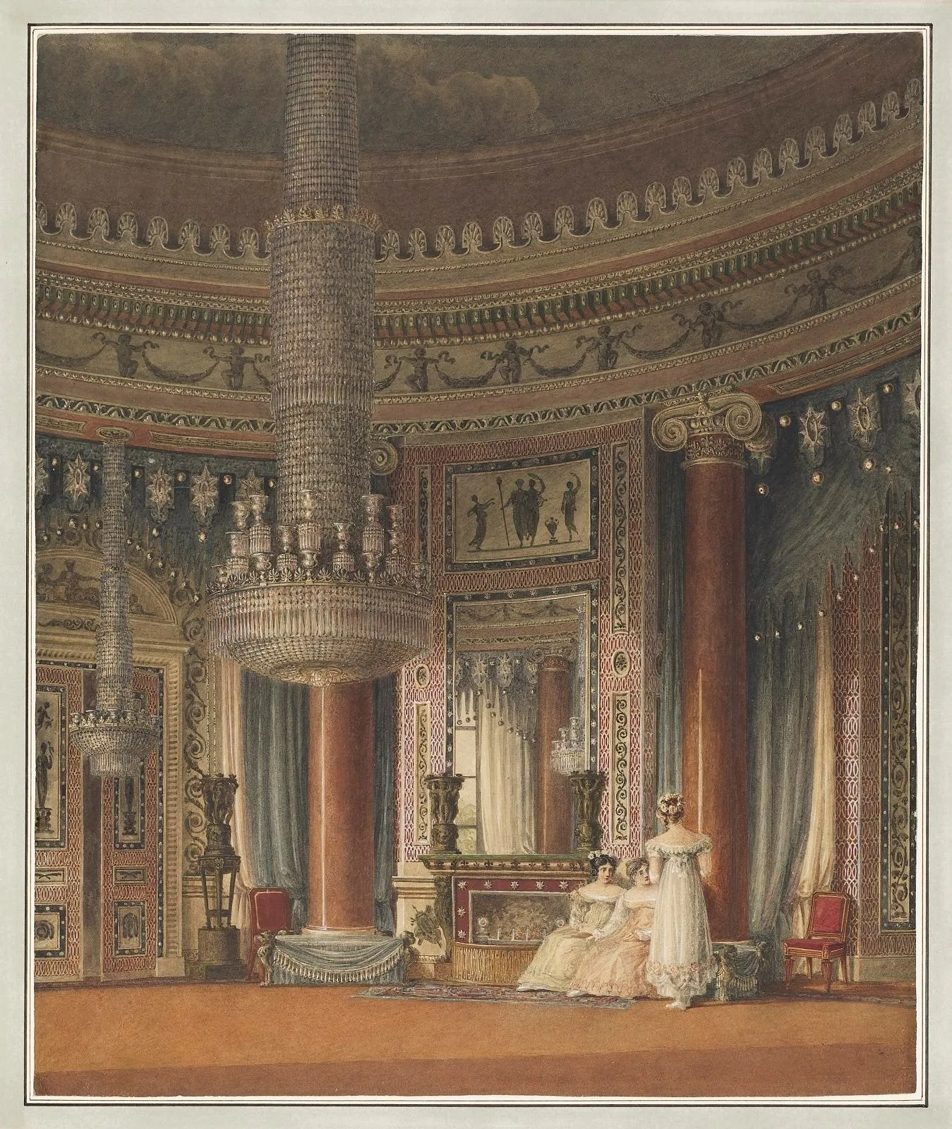 The Circular Dining Room at Carlton House, London