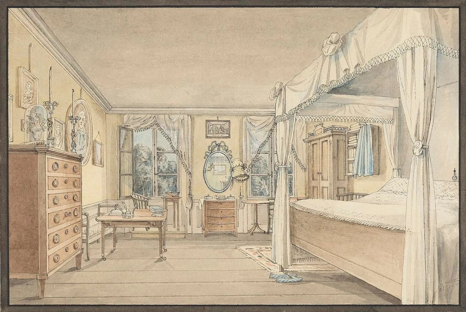 Interior of a Bedroom