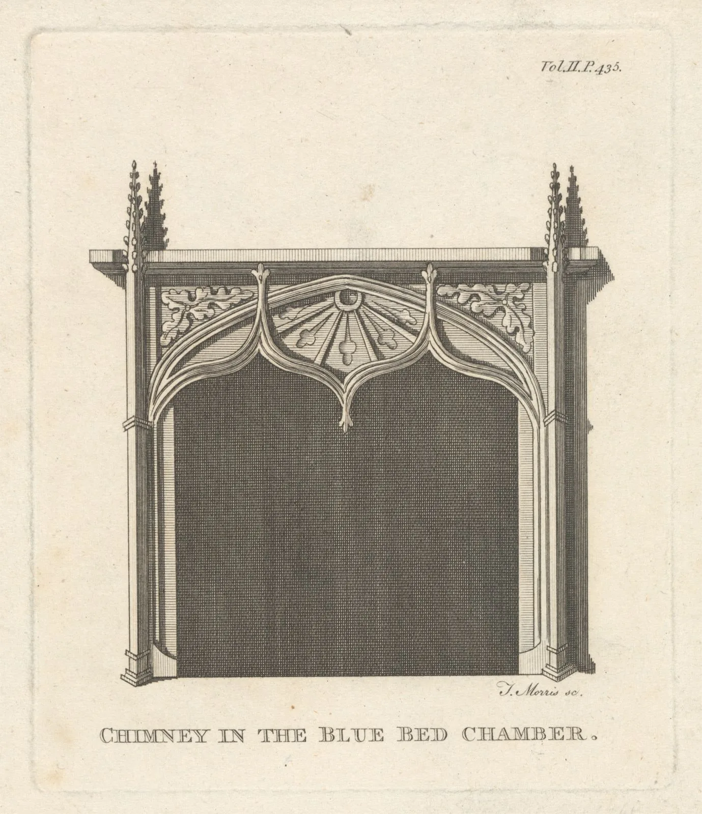 Chimney in the Blue Bed Chamber