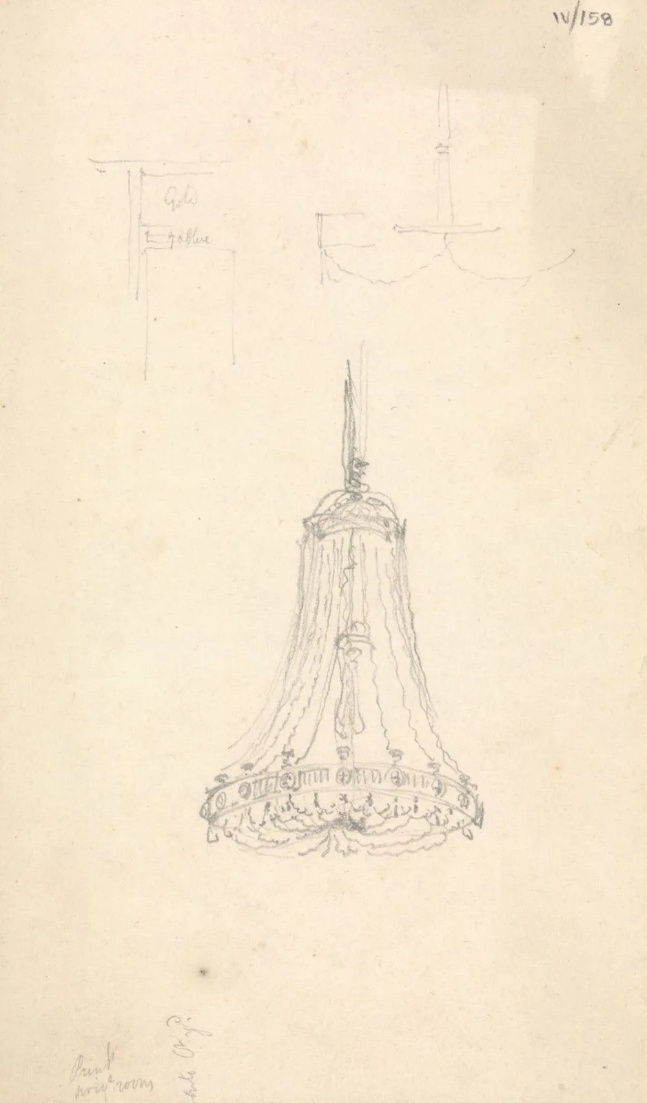 Study of a Chandelier